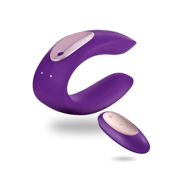 Stimulateur de couple Satisfyer Partner Plus télécommande 